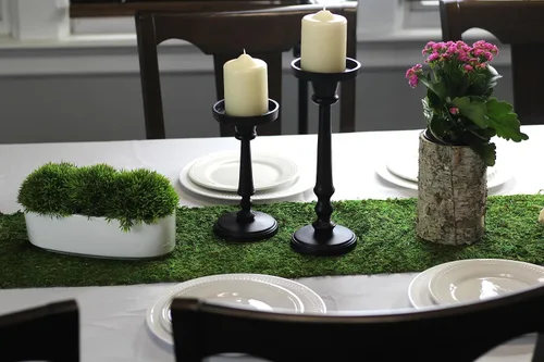 Miniatura 7 de Alfombra y tapetes de musgo preservado (12 pulgadas x 6 pies)