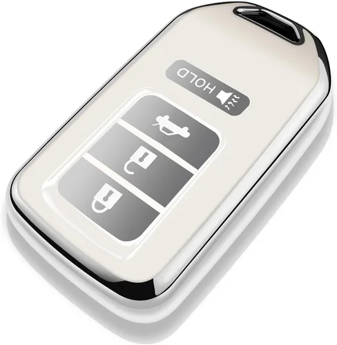 Miniatura 13 de Tukellen Funda para llavero Honda, TPU suave de alta calidad, protección completa, funda para llavero Accord Civic CRV Pilot Ridgeline Odyssey Azul