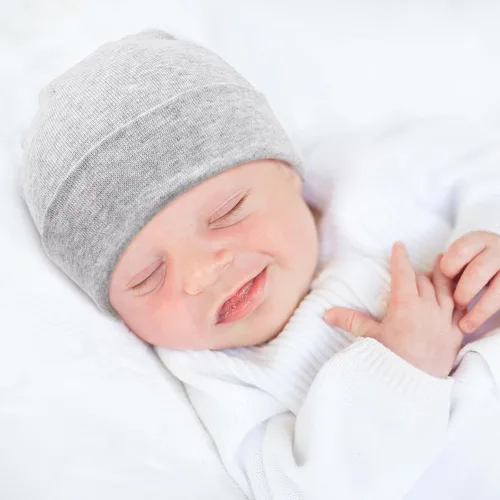Miniatura 3 de DRESHOW BQUBO - Gorro unisex para bebé, paquete de 8 unidades, gorro de punto suave y lindo para bebé
