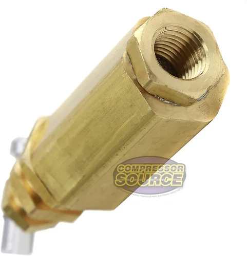 Miniatura 5 de Nueva válvula de descargador piloto para compresor de aire 1/4" FPT - 140-175 PSI
