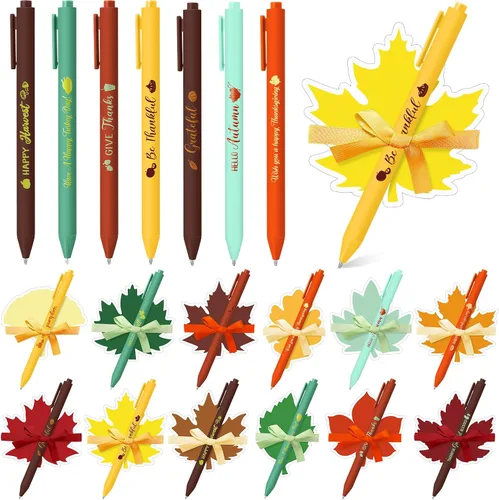 Miniatura 9 de Pasimy Juego de 24 notas adhesivas de Navidad y bolígrafos, regalos navideños de invierno para estudiantes, compañeros de trabajo, blocs de notas