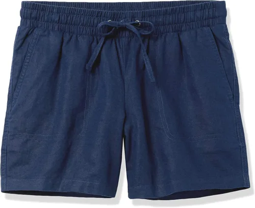 Miniatura 8 de Tienda Essentials Pantalón corto de lino con cordón de 5 pulgadas