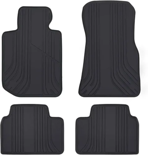 Miniatura 7 de Tapete de piso de automóvil personalizado para BMW Serie 3/4 2019-2025 G20 G21 M3(G80) M4(G83) i4(G26), juego de forros de goma negro y azul