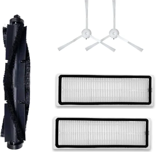 Miniatura 10 de Kit de accesorios de repuesto compatible con robot aspirador 360 S5 S7, 1 cepillo de rodillo principal, 4 cepillos laterales, 4 filtros HEPA SET2