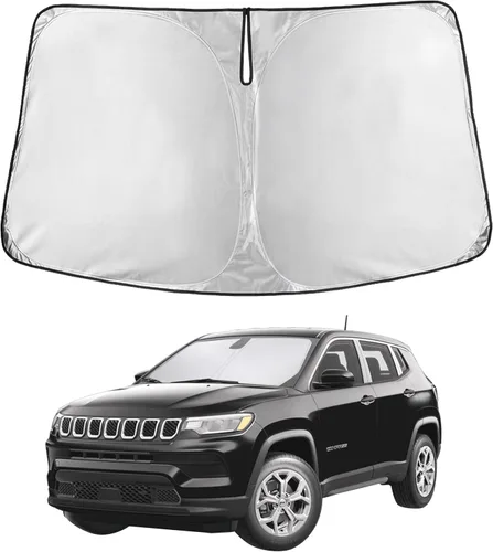 Miniatura 96 de Econour Parasol para parabrisas compatible con Honda Civic 2016-2021, protector de parasol plegable para ventana, bloquea los rayos UV y mantiene tu