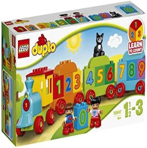 Miniatura 2 de LEGO Duplo, mi primer tren de números 10847, de preescolar