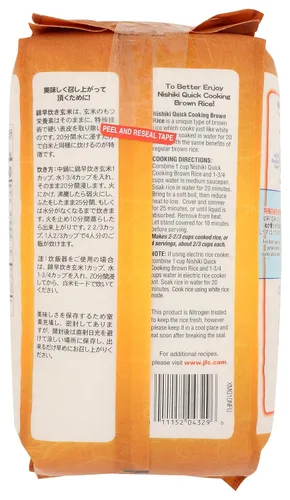 Miniatura 2 de Nishiki Arroz integral de cocción rápida, 5 libras