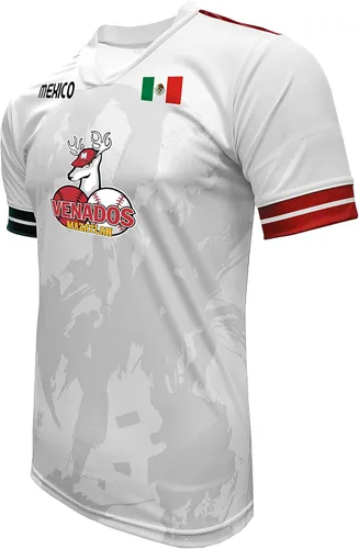 Miniatura 2 de Jersey México Venados de Mazatlán 100% Poliéster BlancoGris_Hecho en México