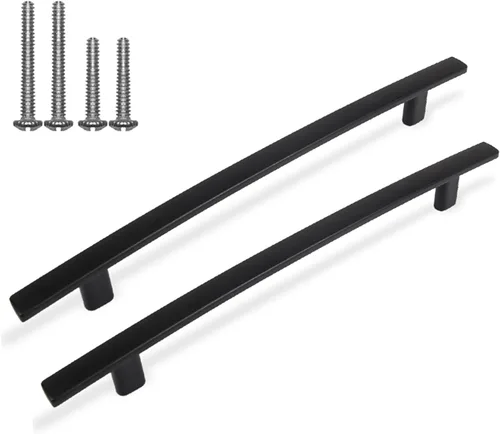 Miniatura 15 de FIGO HOME Paquete de 10 tiradores negros para cajones de 3 pulgadas de agujero a agujero, manijas negras de gabinete de 3 pulgadas, tiradores