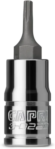 Miniatura 8 de Capri Tools T6 Star Bit Socket, unidad de 1/4 pulgadas