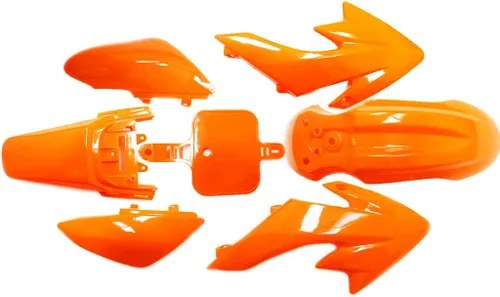 Kit de cubierta de guardabarros de carenado de plástico para Honda CRF50 XR50 CRF 50 XR 50 SSR SDG 107cc 125cc Chinese Dirt Bike Pit Bike (naranja)