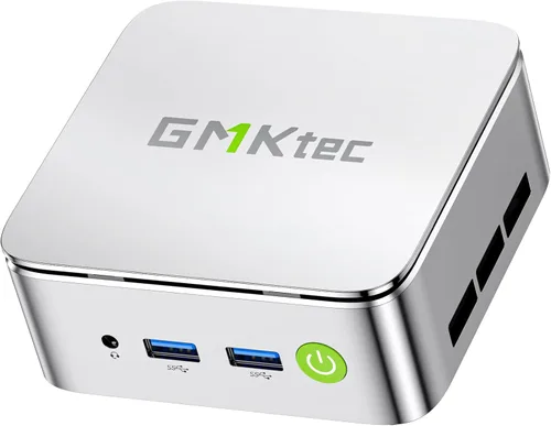 Miniatura 10 de GMKtec G10 Mini PC Computadora, Ryzen 5 3500U (Supera N150/3300U/3200U), 16GB RAM 512GB SSD 2.5GbE NIC LAN Escritorio Oficina Casa Negocios HTPC