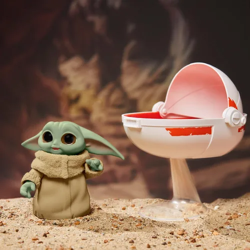 Miniatura 3 de STAR WARS Wild Ridin' Grogu, juguete animatrónico para niños, más de 25 combinaciones de sonido y movimiento, juguete para niños a partir de 4 años