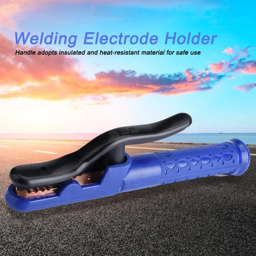 Miniatura 6 de Soporte de electrodo 800A Capacidad Aislada Abrazadera de soldadura de cobre para máquina de soldadura (latón)