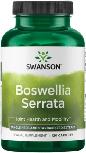 Swanson Boswellia Serrata (estandarizada) 200 miligramos 120 cápsulas