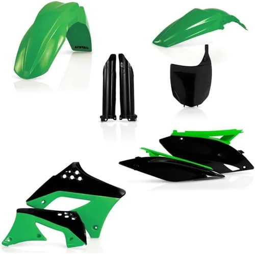 Acerbis Kit completo de plástico - Compatible con Kawasaki KX250F (09-12) - Verde