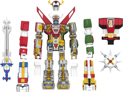 Miniatura 2 de Super7 Super Cyborg Voltron - Figura de acción Voltron de 11 pulgadas con accesorios, coleccionables clásicos de dibujos animados y juguetes retro