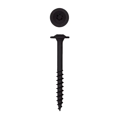 Miniatura 14 de SPAX Tornillos de retraso de madera estructural con cabezal de arandela exterior de 1/4" x 2-1/2", broca Torx T-Star (50 EA) incluida, resistente a