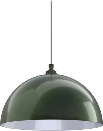 Miniatura 102 de Steel Lighting Co. Melrose - Lámpara colgante Montada en el techo Cúpula redonda de 18 pulgadas Estilo moderno contemporáneo de granja