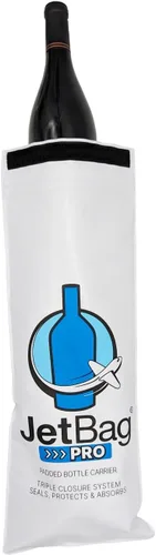 Miniatura 6 de Jet Bag PRO Version - Bolsas de vino reutilizables para viajes, acolchadas, absorbentes, protector de botellas de vino, bolsas de viaje