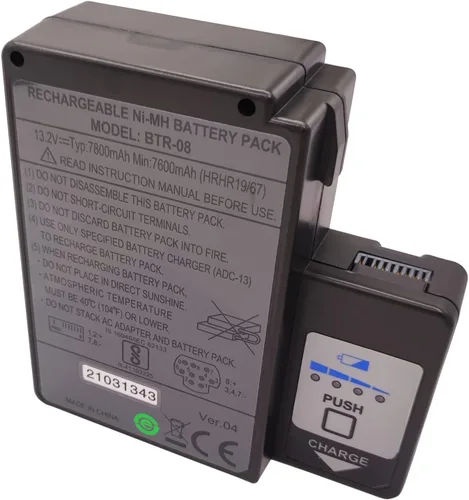Miniatura 5 de Batería BTR-08 de 13.2V 7800mAh con cargador para BTR 08 Fujikura Fusion Splicer FSM-60S 18S 60R