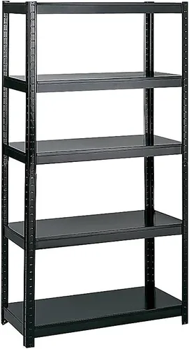 Miniatura 2 de Safco 5 Shlef - Estantería sin pernos de 36 x 18 x 72 pulgadas, resistente 850 libras por estante, organiza el hogar, oficina, garaje, aula y más