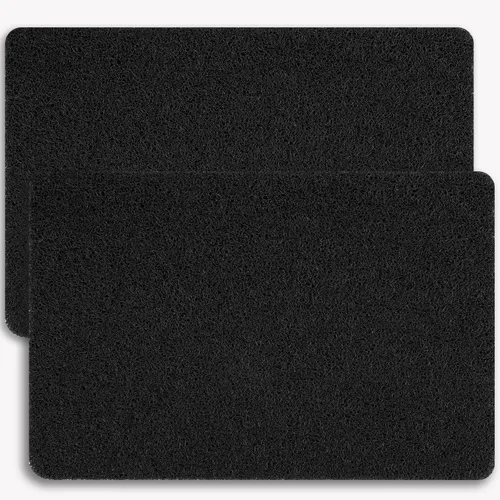 Miniatura 45 de Hargiis - Tapete antideslizante de secado rápido para bañera, piso, baño, ducha, cocina, hogar, hotel (color blanco, 24 x 24 pulgadas)