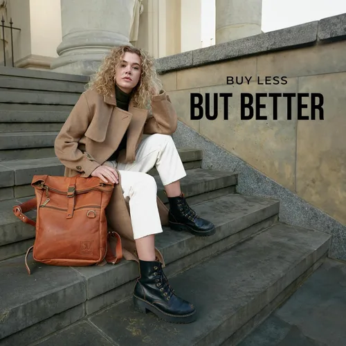 Miniatura 9 de BERLINER BAGS Mochila vintage de cuero genuino Utrecht, mochila para laptop, mochila de viaje para mujeres y hombres, café M, Mediana
