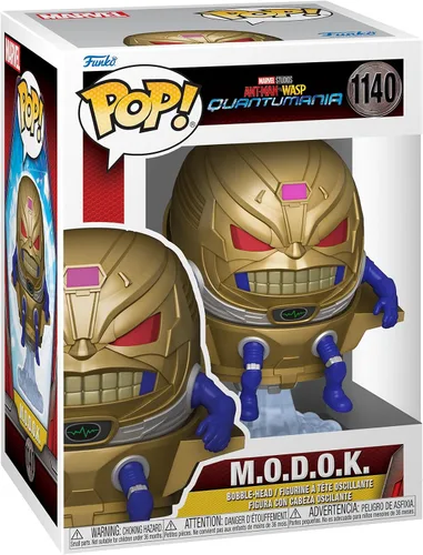 Funko Pop! Vinyl Marvel: Ant-Man Quantumania - Modok - M.O.D.O.K - Figura de vinilo coleccionable - Idea de regalo - Producto oficial - para niños y