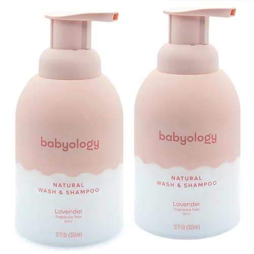 Miniatura 11 de Babyology All Natural Baby Wash and Shampoo - Ingredientes 100% comestibles - con agua de rosas orgánica (sin perfume) - 13,52 onzas líquidas