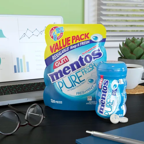 Miniatura 4 de Chicles sin azúcar Mentos Pure Fresh