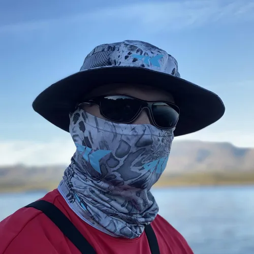 Miniatura 4 de KastKing Sol Armis - Polaina para el cuello, máscara facial UPF 50, máscara de protección solar UV para hombres y mujeres, pesca, senderismo