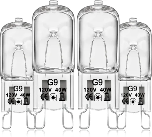 Miniatura 8 de W10709921 - Bombilla para horno microondas Whirlpool, resistente a altas temperaturas a 572.0 °F, bombilla G9 de 120 V 25 W, compatible
