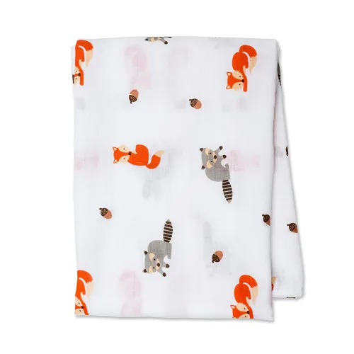 Miniatura 8 de Lulujo Manta para bebé, unisex, suave, 100% muselina de algodón, manta de recepción neutra para niñas y niños, 47 x 47 pulgadas, África