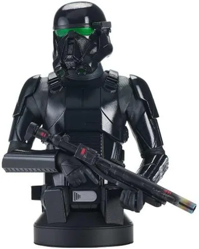 Miniatura 3 de Diamond Select Toys Star Wars: The Mandalorian: Death Trooper - Busto de resina a escala 1:6, multicolor