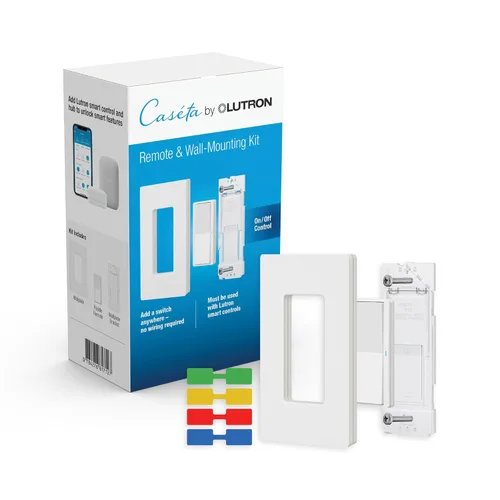 Miniatura 16 de Lutron Paddle Pico - Control remoto para atenuadores/interruptores inteligentes Caseta, control de encendido/apagado, para uso en mesa o montaje