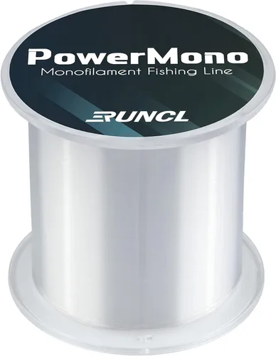 Runcl PowerMono - Línea de pesca monofilamento de 300/500/1000 yardas, máxima resistencia, amortiguación de sacudidas, suspensión en agua, nudos