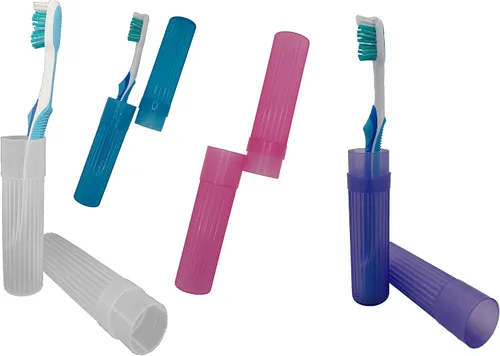 Miniatura 11 de American Comb Soporte para Cepillos de Dientes - Negro, Fabricado en EE.UU., con Orificios de Ventilación, para Fundas de Cepillos de Dientes