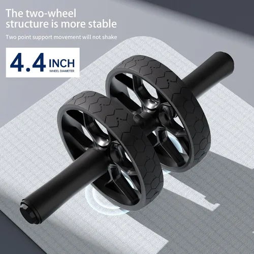 Miniatura 8 de Ally Peaks Rueda de rodillo abdominal con resistencia ajustable, abdominales de rebote automático y equipo de entrenamiento de núcleo