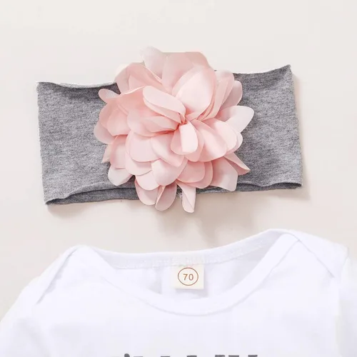 Miniatura 5 de Renotemy Conjunto de ropa para bebé recién nacido mameluco con volantes y pantalones florales lindos para niñas pequeñas