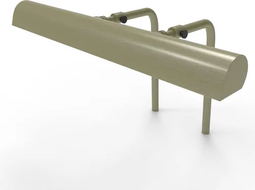 Miniatura 27 de Cocoweb Luz LED de 5" en latón antiguo con adaptador enchufable - ALEDV-5AB