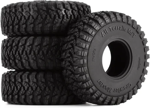 Miniatura 7 de INJORA 1.0 Neumáticos - Neumáticos S5 todo terreno para TRX4M SCX24 AX24 FCX24 Piezas de actualización, 58 * 20mm, T1008