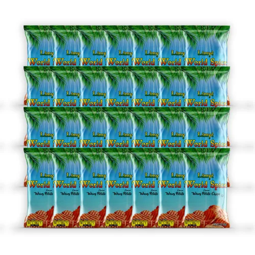 Miniatura 9 de Limyé Papas fritas, sabor a especias mundiales, certificado Kosher, sin alérgenos, sin OMG, sin gluten, papas fritas veganas, 3 onzas (4P)