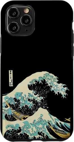 Miniatura 27 de Funda japonesa Kanagawa para iPhone 13 Pro Max The Great Wave