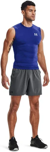Miniatura 4 de Under Armour HeatGear - Camiseta de compresión sin mangas, para hombre