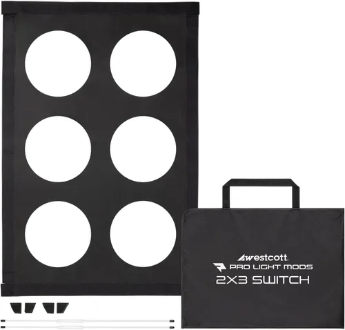 Miniatura 10 de Westcott Pro Light Mods - Accesorio de softbox rápido que simulan luces de estadio, accesorio de iluminación de escenario, iluminación de moda