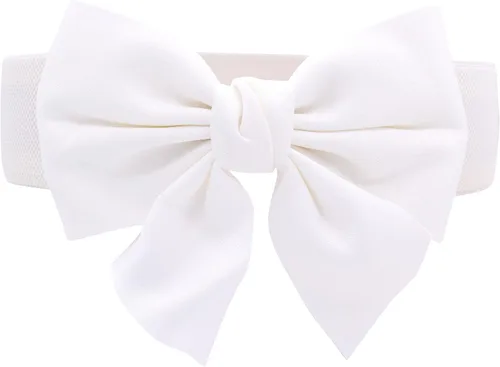 Miniatura 24 de TeeYee Lindo cinturón elástico ancho para mujer, cinturón de lazo elástico para fiesta de Navidad, vestidos casuales a juego para mujer