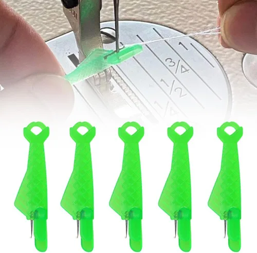 Miniatura 6 de Enhebrador automático de agujas de coser, tipo pescado, para coser a mano, herramientas de enhebrador de agujas para máquina de coser, suministros