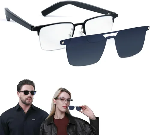 Miniatura 11 de LIMU Gafas de sol inteligentes Gen 5 AI – Gafas de sol inteligentes de diseño alemán con intérprete de IA en tiempo real, audio Bluetooth de oreja