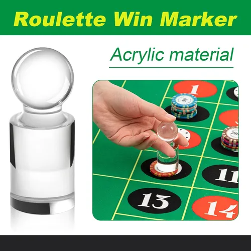 Miniatura 3 de Juego de tapete para ruleta de mesa Poen, fieltro de diseño de ruleta, rueda de ruleta de goma, cubierta de mesa, tapete para dados con marcador